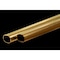 K&S Precision Metals K&S .350 in. W X 12 in. L Oval Brass Tube 1 pk 5094 - alternate 2